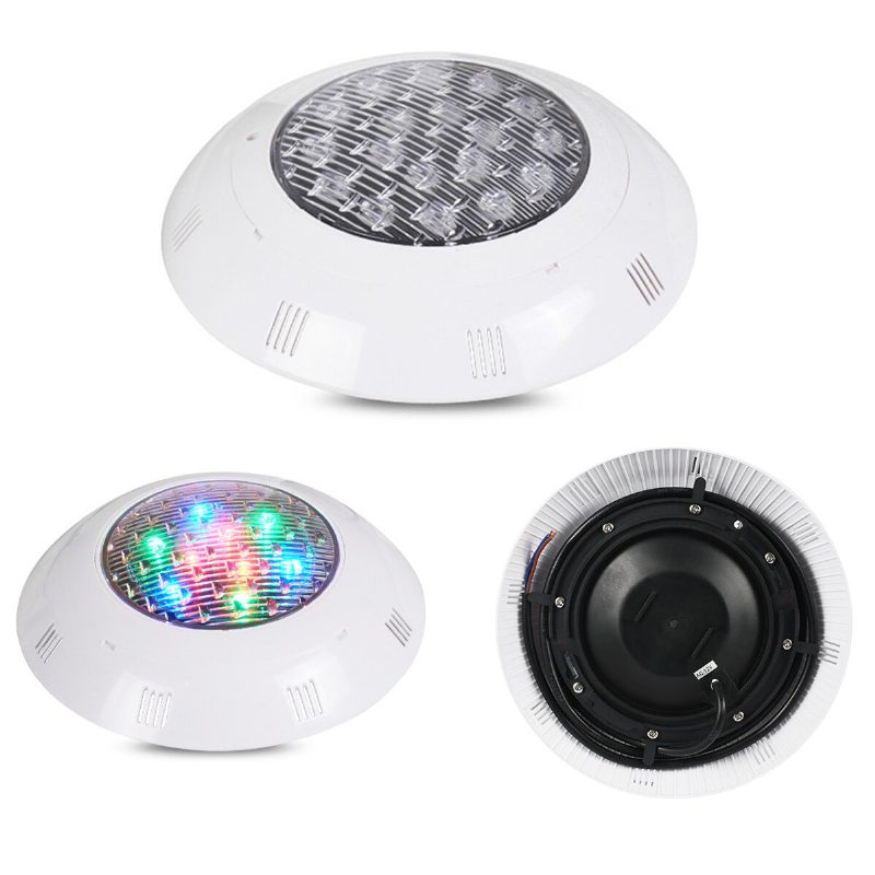 24w/36w 12v Úszómedence Világítás Rgb Led Izzó Víz Alatti Dekorlámpák Távirányítóval Ip68