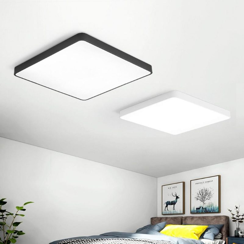 24w Négyzet Alakú Led Mennyezeti Fehér Fényű Fali Fürdőszobai Lámpatest 40*40cm