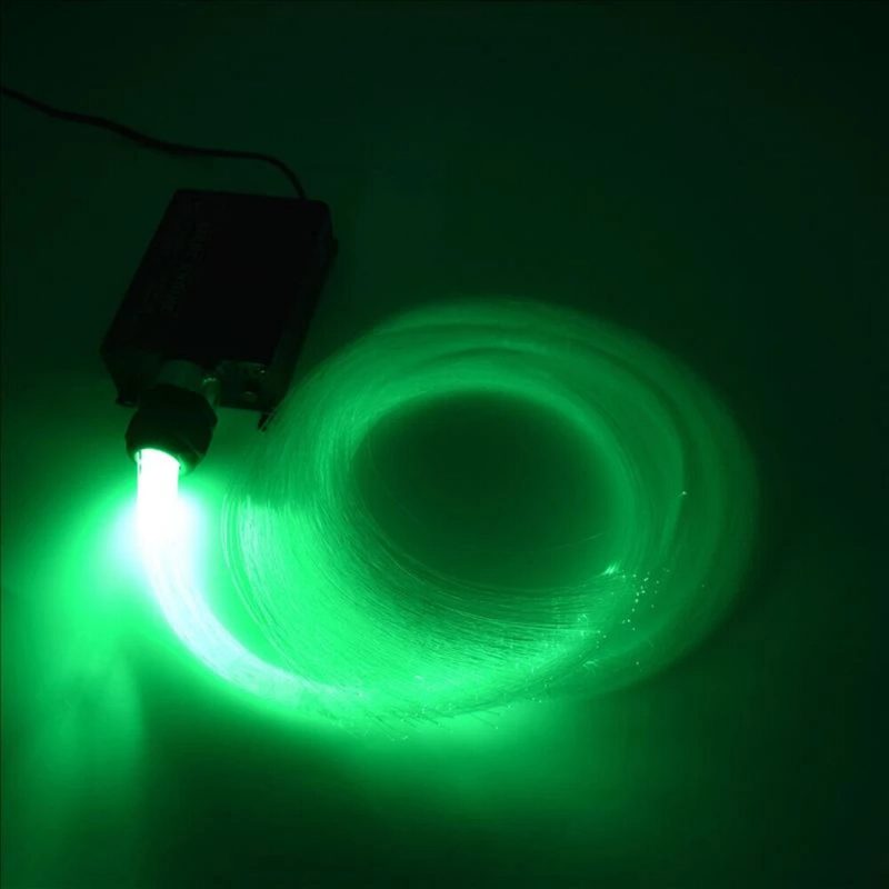 2m 16w Rgb Led Fénymotor 24 Gombos Rf Távoli Led Optikai Lámpa Pmma Száloptikai Kábellel Mennyezeti Dekorációhoz