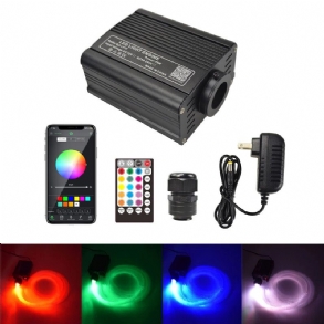 2m 16w Rgb Led Fénymotor 24 Gombos Rf Távoli Led Optikai Lámpa Pmma Száloptikai Kábellel Mennyezeti Dekorációhoz