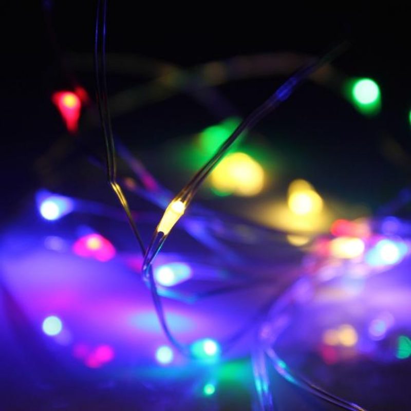 2m Led String Fairy Waterproof Petals Light Party Lámpa Xmas Tree Esküvői Dekor