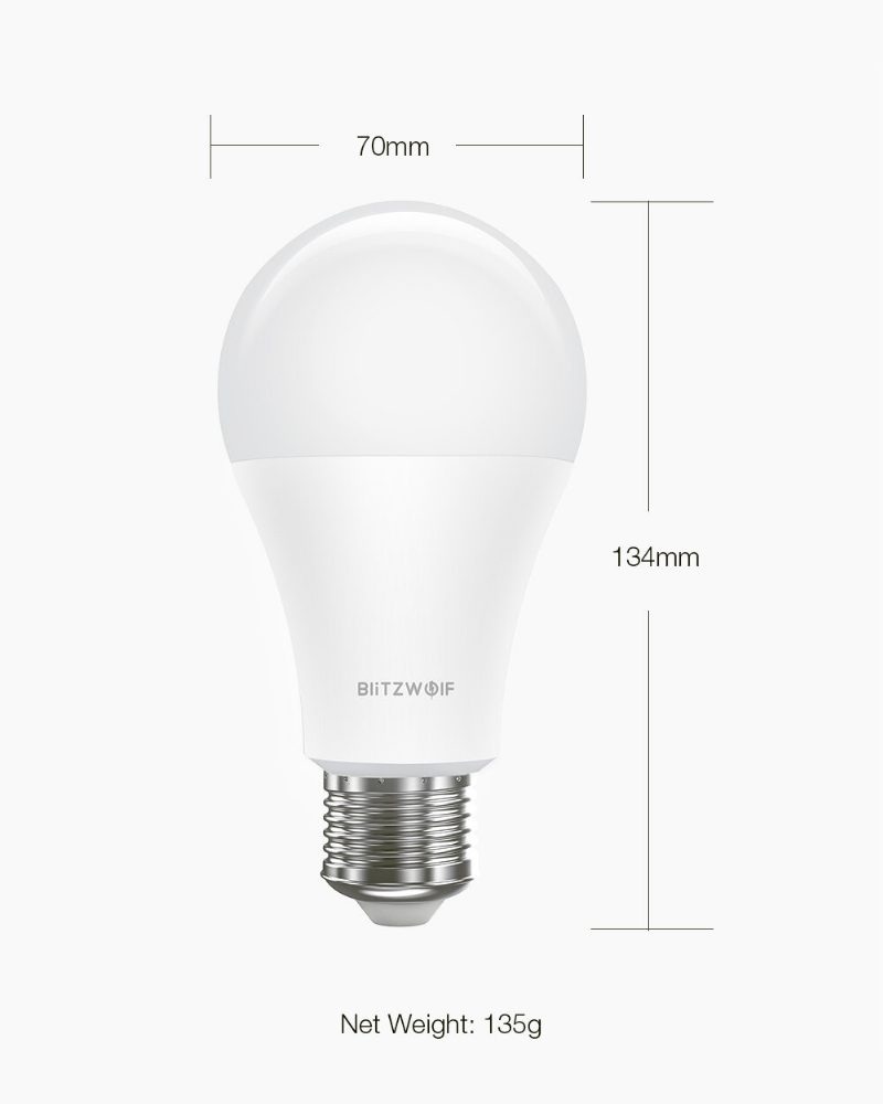 3 Db Bw-lt21 Rgbww 10w E27 App Smart Led Izzó Működik Az Amazon Alexa Google Assistant Ac100-240v Segítségével