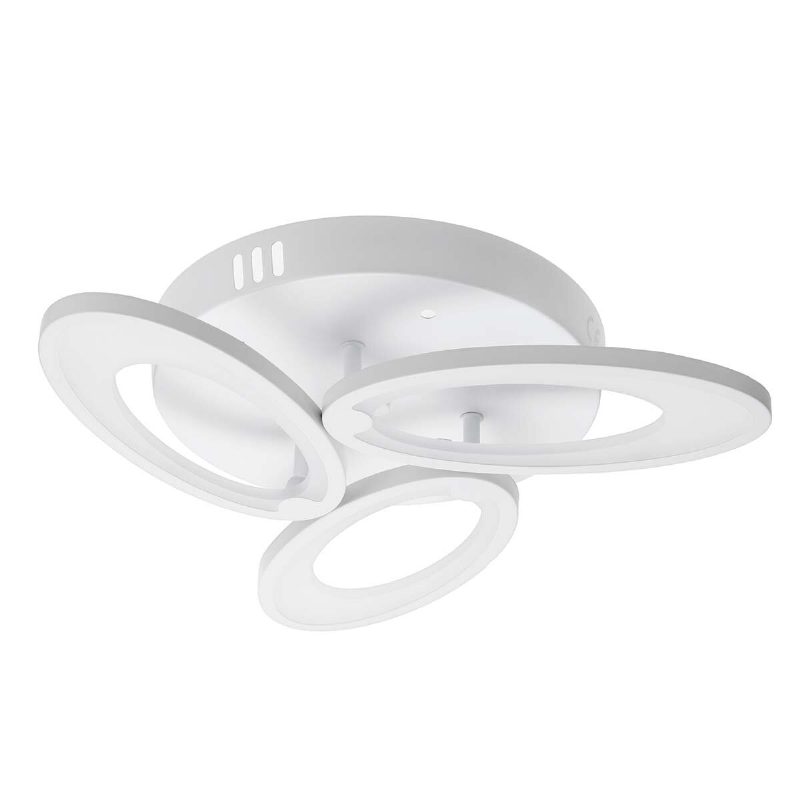 3 Fej Modern Led Mennyezeti Akril Otthoni Lámpák Csillár Lámpa + Távirányító 3200-6500k