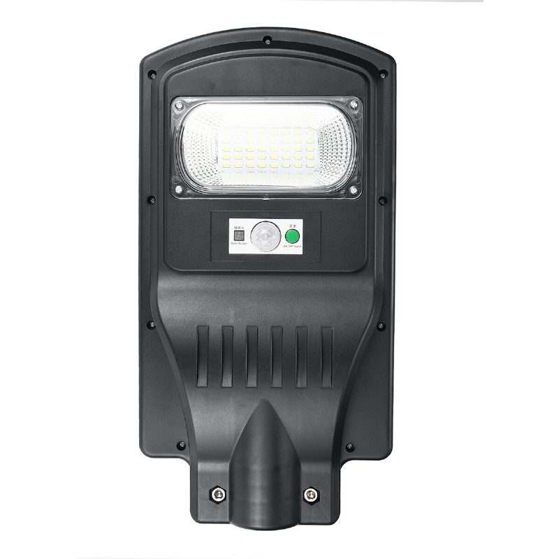 30 W Led Napelemes Pir Indukciós Kültéri Fali Lámpa + Távirányító