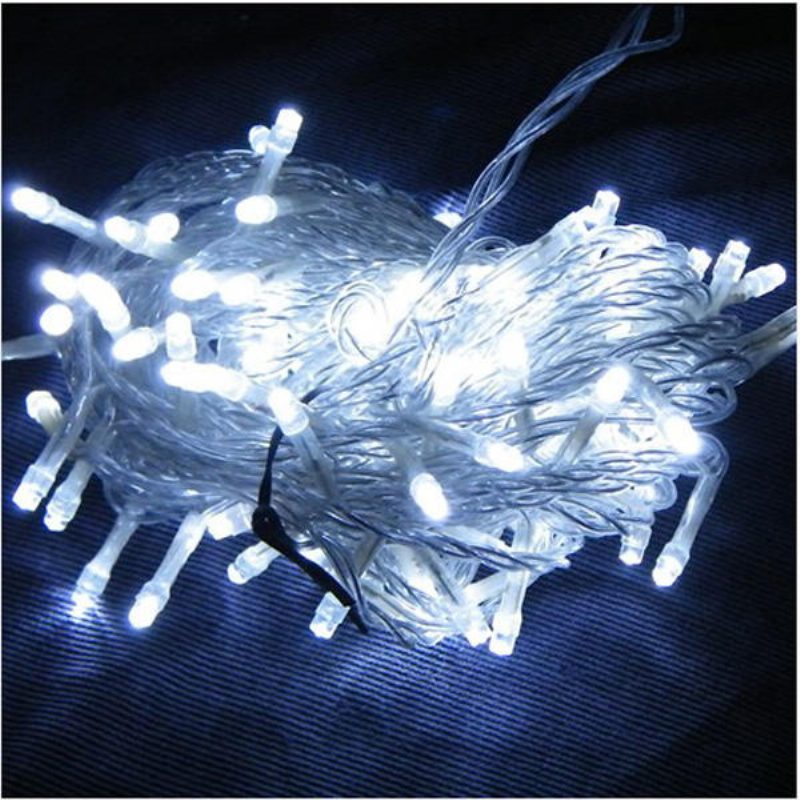 30m 300 Led Dekoratív Led-füzér Karácsonyi Parti Rendezvényekre Ac 220v