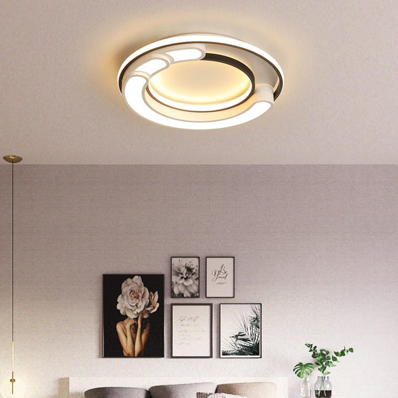 32 W Modern Led Mennyezeti Lámpa Geometriai Kerek Nappali Hálószoba Világítás