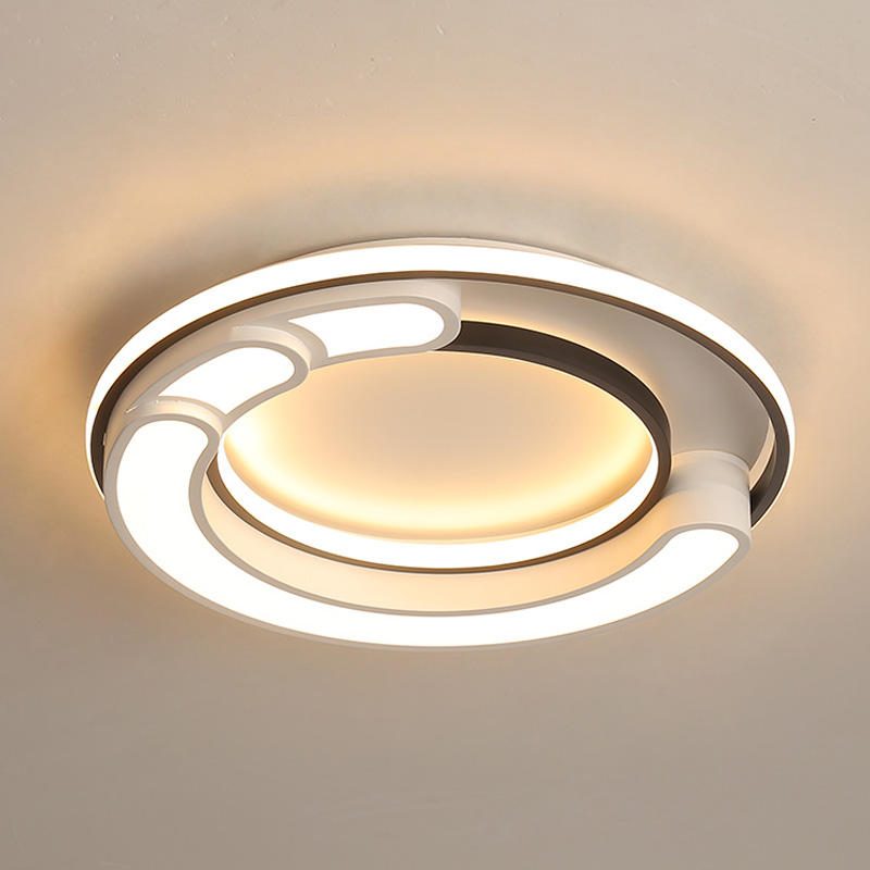 32 W Modern Led Mennyezeti Lámpa Geometriai Kerek Nappali Hálószoba Világítás