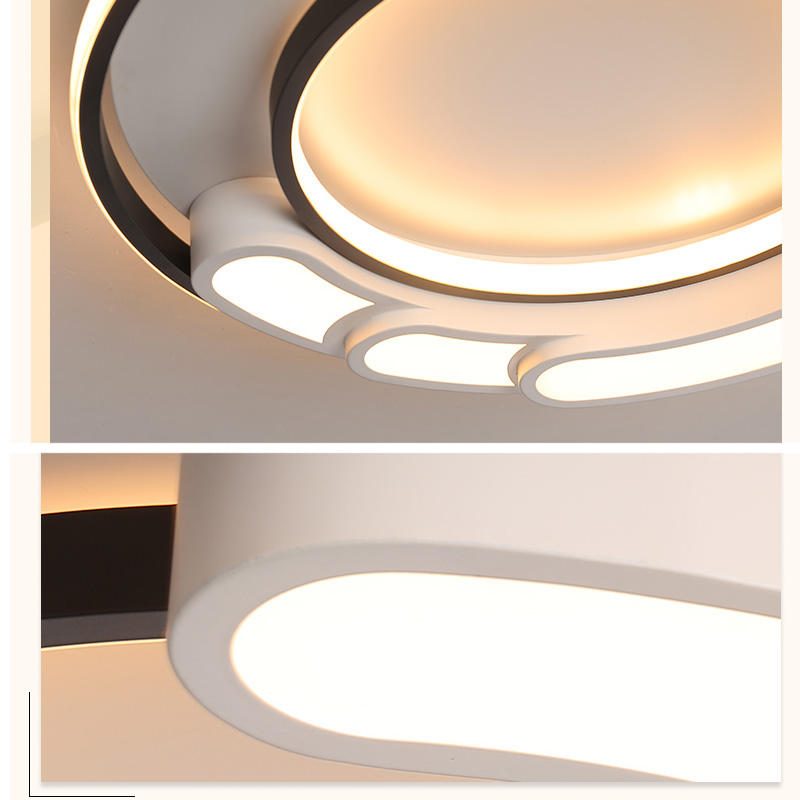 32 W Modern Led Mennyezeti Lámpa Geometriai Kerek Nappali Hálószoba Világítás