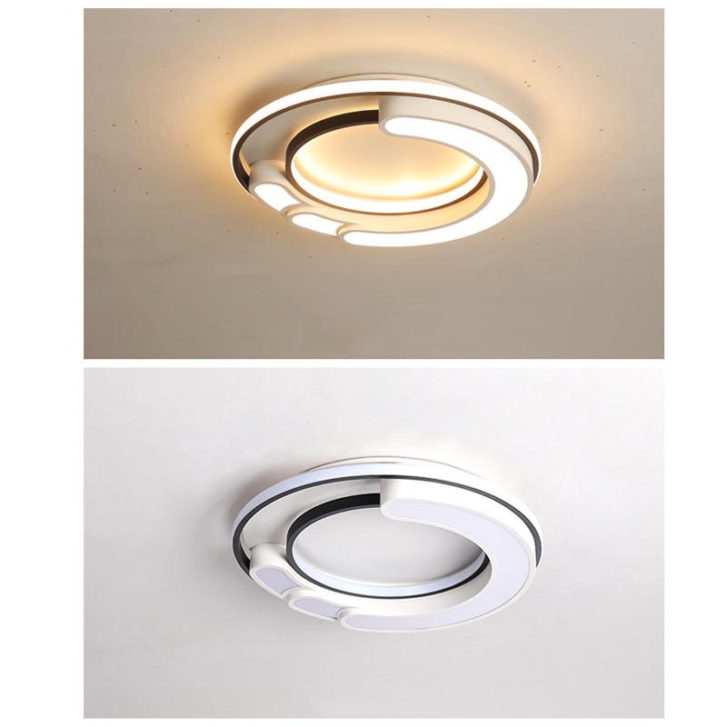 32 W Modern Led Mennyezeti Lámpa Geometriai Kerek Nappali Hálószoba Világítás