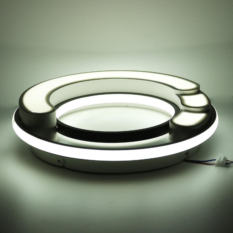 32 W Modern Led Mennyezeti Lámpa Geometriai Kerek Nappali Hálószoba Világítás
