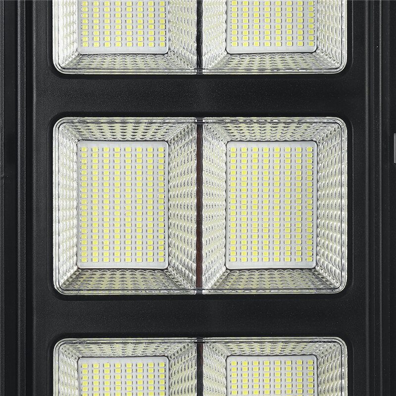 320/640/960/1280led Napelemes Utcai Világítás Kerti Fali Lámpa Időzítés