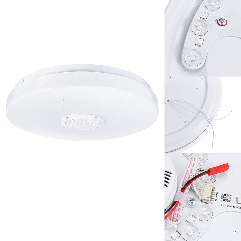 33 cm-es Led-es Mennyezeti Lámpák Színes Downlight Lámpa Smart Control Bluetooth Wifi App Home