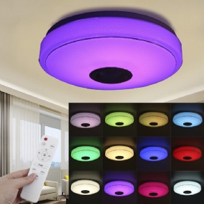 33cm 100w Bluetooth Wifi Led Mennyezeti Lámpa Rgb Zenei Hangszóró Szabályozható App Távirányító 110-245v