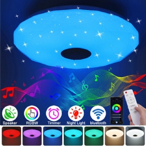 33cm/40cm 36w Led Rgb Music Smart Mennyezeti Lámpa Bluetooth App/távirányító Konyha Hálószoba Fürdőszoba 85-265v