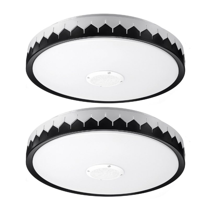 36/60w 110/220v Bluetooth Wifi Led Intelligens Mennyezeti Lámpa 256 Rgb Zenei Hangszóró Szabályozható App Távirányító