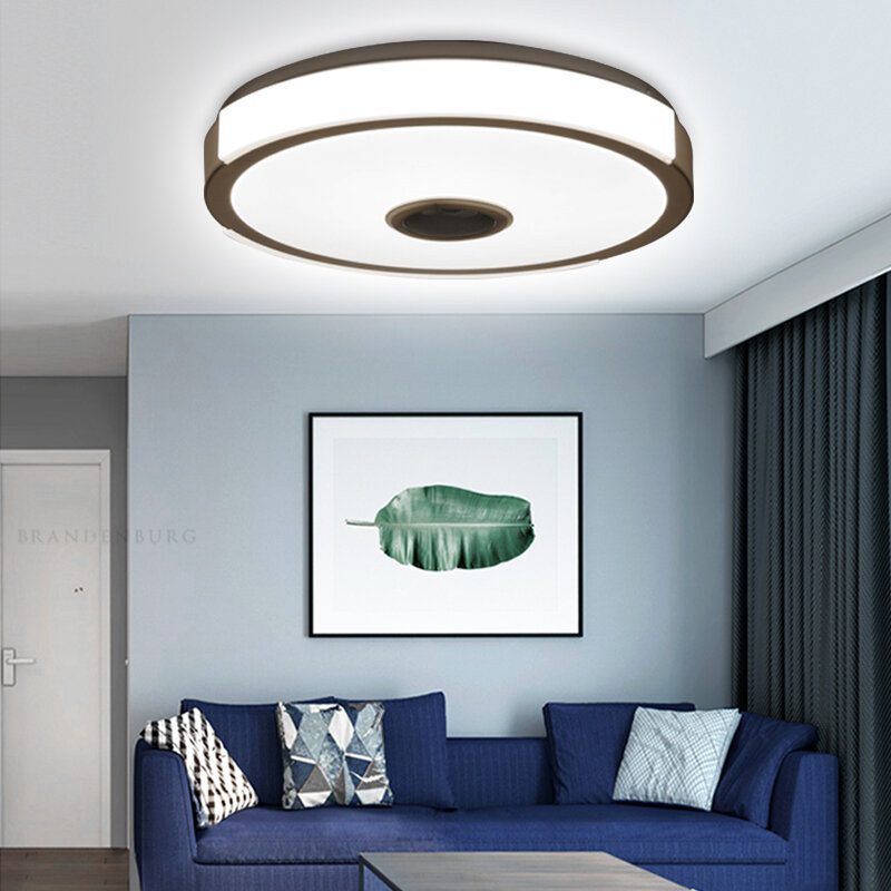 36 W 108led Zene Mennyezeti Lámpa Rgb App+ Távirányító Hálószoba Dolgozószoba