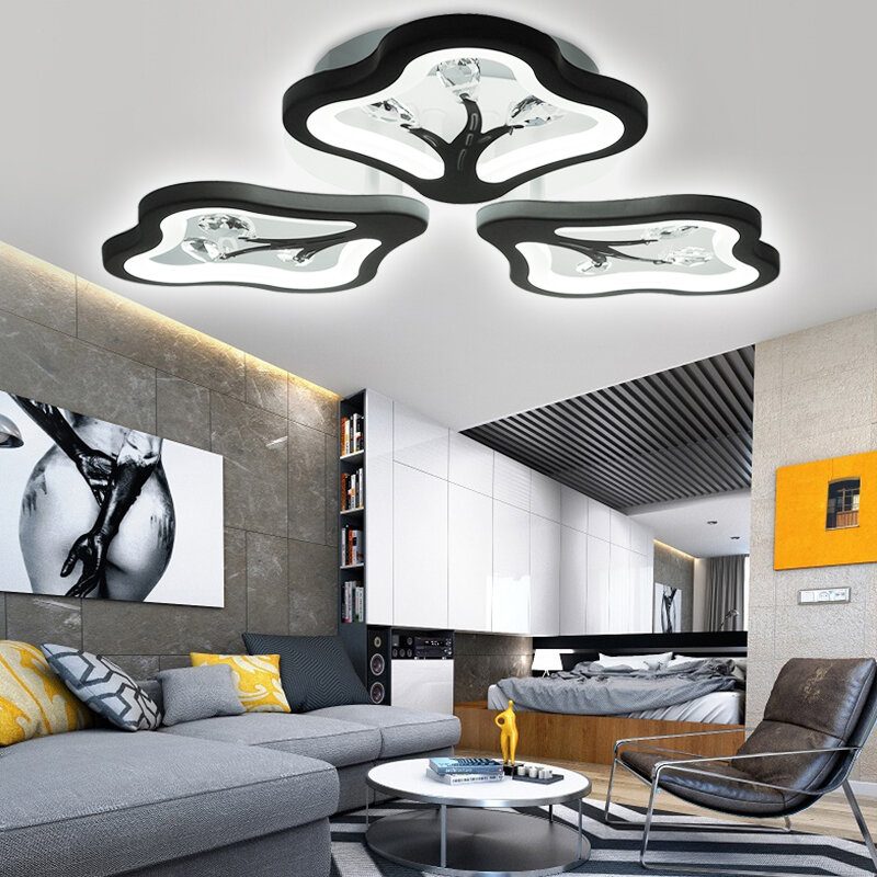 360led 4000lm Posztmodern Mennyezeti Lámpa Hálószoba Led Csillárok + Távirányító