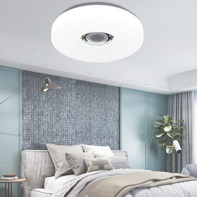 36w/72w 33cm-es Wifi Led Mennyezeti Lámpa Rgb Bluetooth Zene Szabályozható App