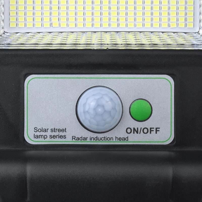 374/748/1122/1496 Led Solar Pir Motion Power Panel Lámpa Kültéri Utcai Fali Indukciós