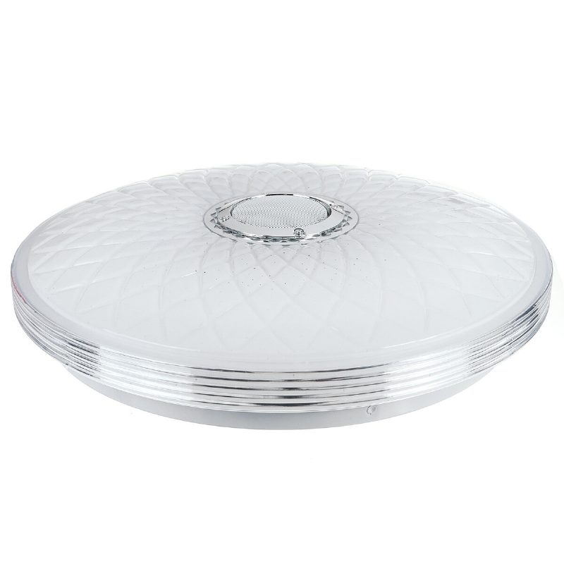 40 cm-es 85-265 V Bluetooth Led Mennyezeti Lámpa 256 Rgb Zenei Hangszóró Szabályozható 2.4 Ghz Távirányító