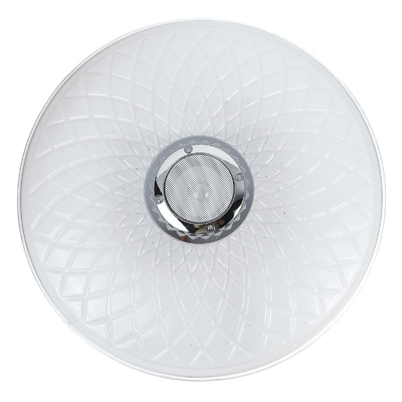 40 cm-es 85-265 V Bluetooth Led Mennyezeti Lámpa 256 Rgb Zenei Hangszóró Szabályozható 2.4 Ghz Távirányító