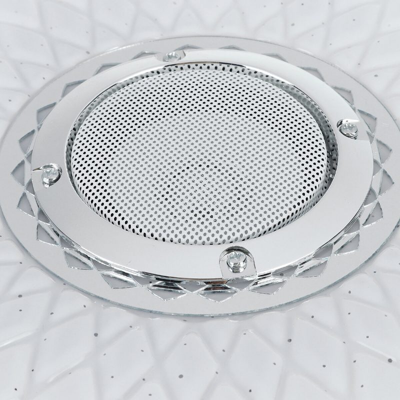 40 cm-es 85-265 V Bluetooth Led Mennyezeti Lámpa 256 Rgb Zenei Hangszóró Szabályozható 2.4 Ghz Távirányító