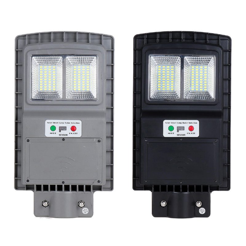 40 W 80 Led Napelemes Utcai Lámpa Pir Mozgásérzékelős Fali Időzítő Távirányítóval
