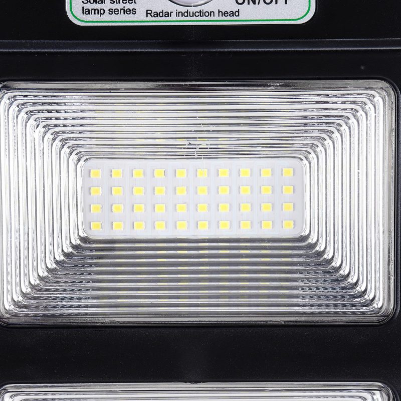 40 W-os Szoláris Utcai Világítás Kültéri Pir Mozgásérzékelővel Vízálló Led-es Fali Lámpák Automatikus Be- És Kikapcsolása Udvari Fedélzet Éjszakai Fényei