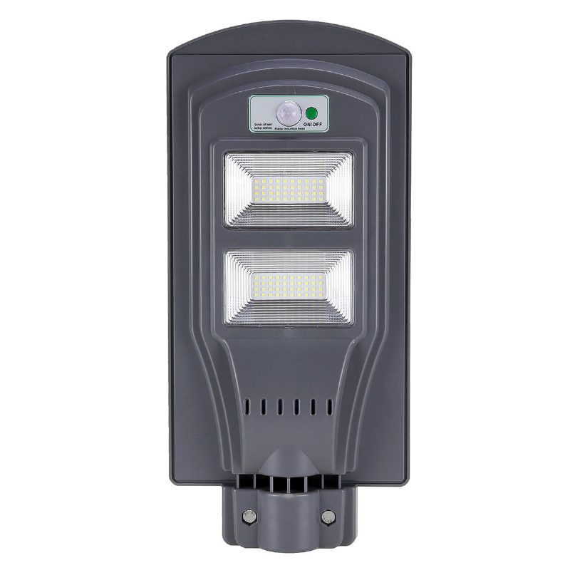 40 W-os Szoláris Utcai Világítás Kültéri Pir Mozgásérzékelővel Vízálló Led-es Fali Lámpák Automatikus Be- És Kikapcsolása Udvari Fedélzet Éjszakai Fényei