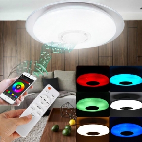 48w 108led Szabályozható Rgb Mennyezeti Lámpa Süllyesztett Bluetooth Zenei Hangszóró App Vezérlés