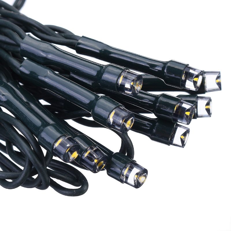 5/7/12 M Led-es Napelemes Kültéri Vízálló Akvarell Lámpa Karácsonyi Fényfüzér Erkély Kert Kerti Díszlámpák