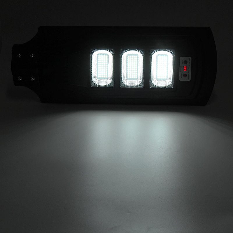 60/120/180led Napelemes Utcai Lámpa Pir Mozgásérzékelős Fényes Fali Távirányítóval