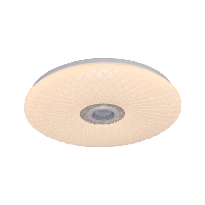 60 W Smart Led Mennyezeti Lámpa Rgb Bluetooth Zenei Hangszóró Szabályozható App Távirányító