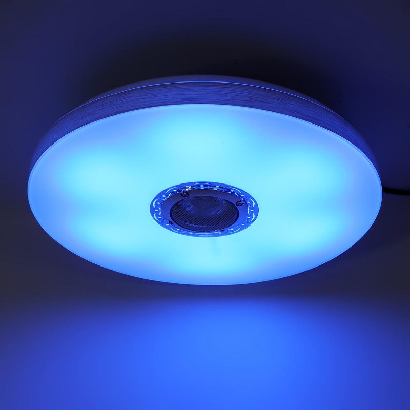 60 W Szabályozható Led Rgbw Bluetooth Zenei Hangszóró Mennyezeti Lámpa App Távoli Hálószoba
