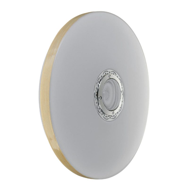 60 W Szabályozható Led Rgbw Bluetooth Zenei Hangszóró Mennyezeti Lámpa App Távoli Hálószoba