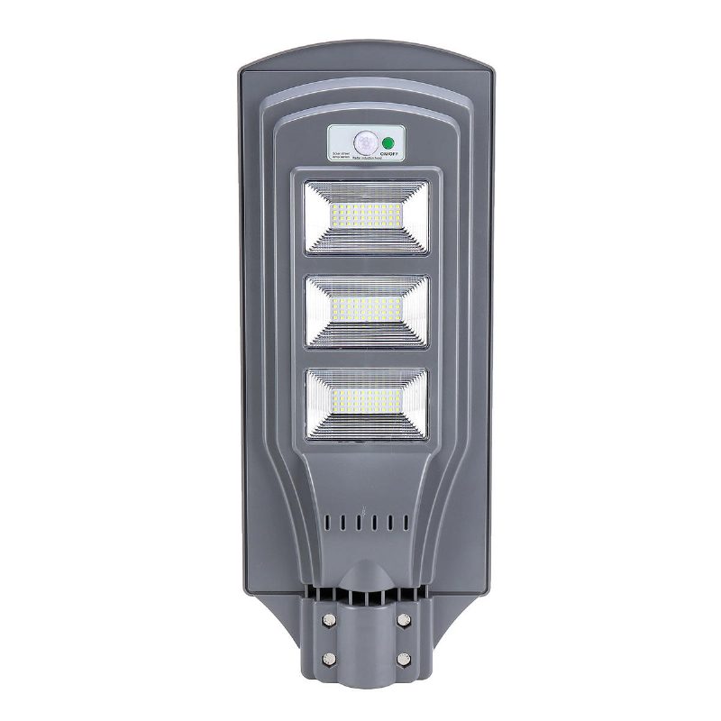 60 W Vízálló Pir Mozgásérzékelő Napelemes Kerti Utcai Világítás Kültéri Led Fali Lámpák Automatikus Be-/kikapcsolása Udvari Fedélzet Éjszakai Fényei
