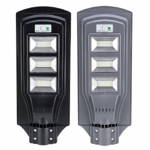 60 W Vízálló Pir Mozgásérzékelő Napelemes Kerti Utcai Világítás Kültéri Led Fali Lámpák Automatikus Be-/kikapcsolása Udvari Fedélzet Éjszakai Fényei