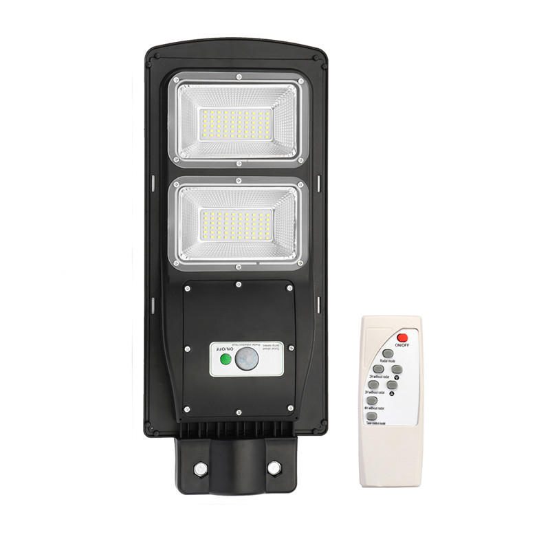 60w 120led Napelemes Led Utcai Lámpa Pir Mozgásérzékelős Fali Távirányító