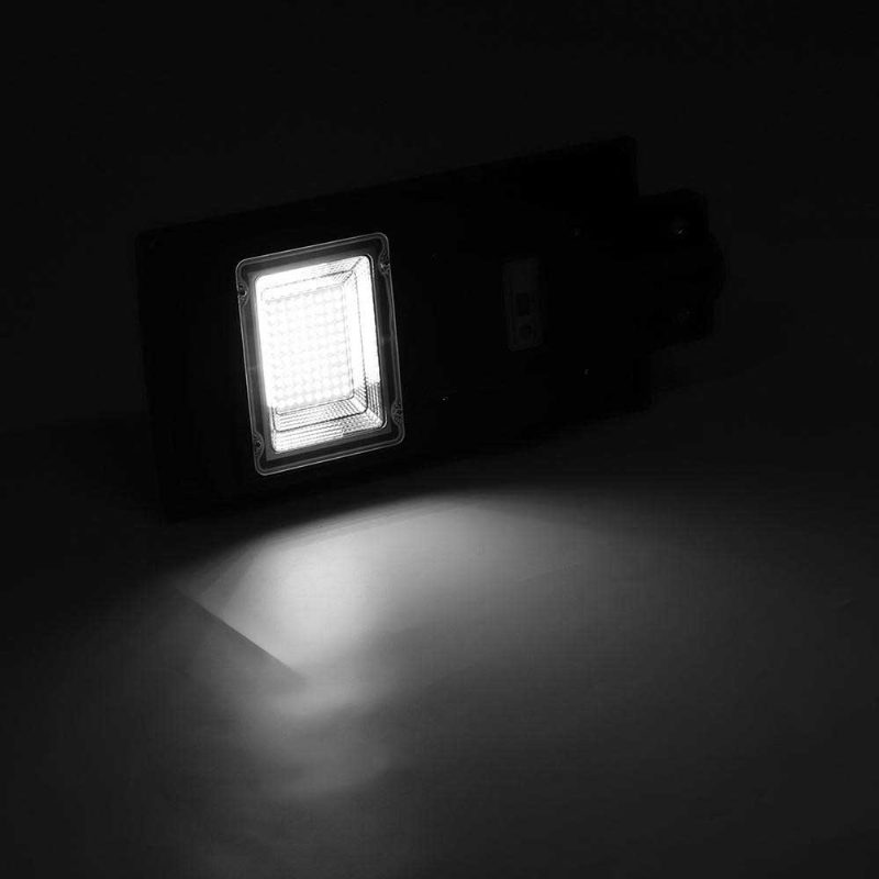 70 W 80 Smd5730 Led Solar Street Light Mozgásérzékelő Kültéri Kerti Fali Időzítő Lámpa Távirányítóval