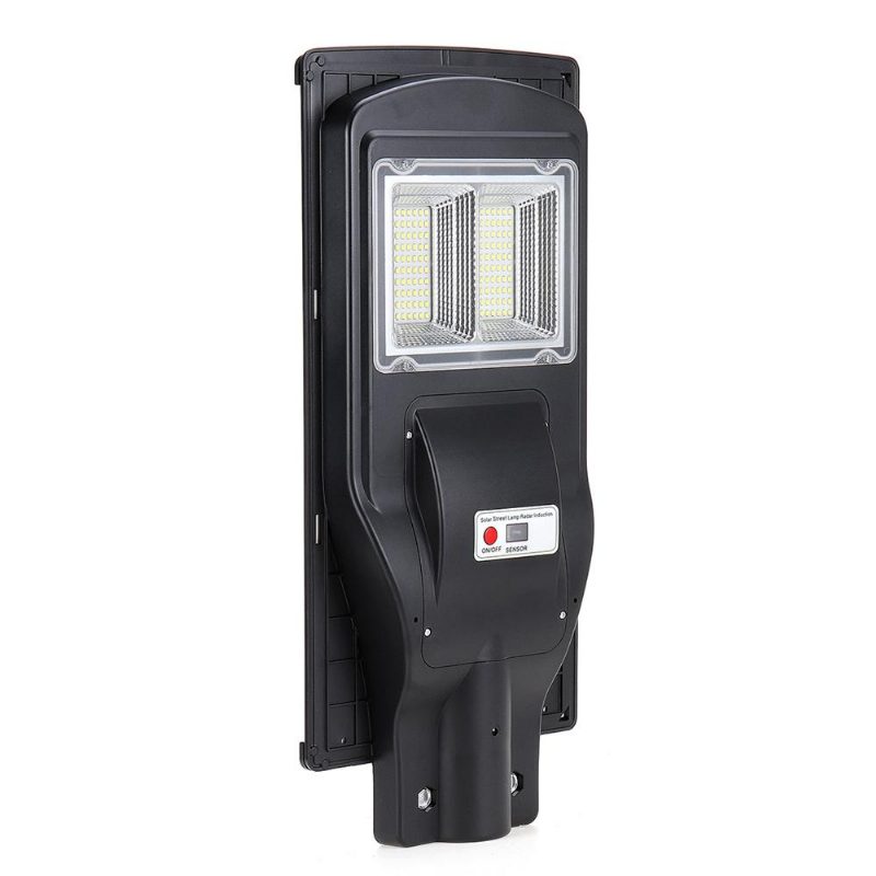 70w 120 Smd2835 Led Solar Street Light Mozgásérzékelő Kültéri Kerti Fali Időzítő Lámpa Távirányítóval