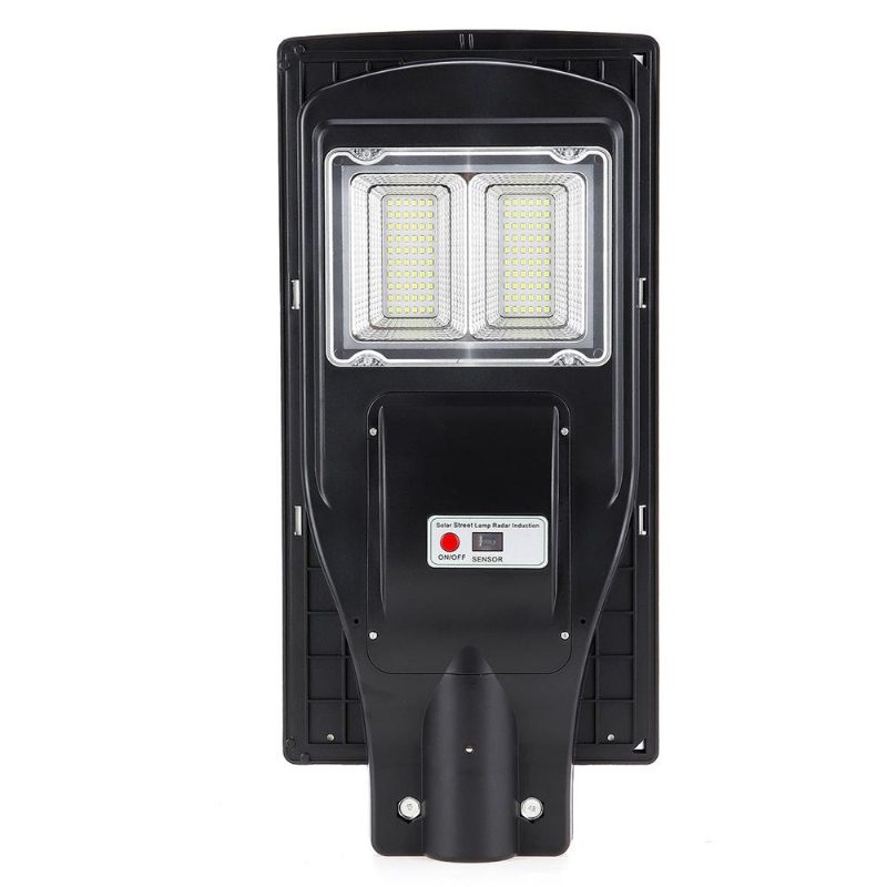 70w 120 Smd2835 Led Solar Street Light Mozgásérzékelő Kültéri Kerti Fali Időzítő Lámpa Távirányítóval