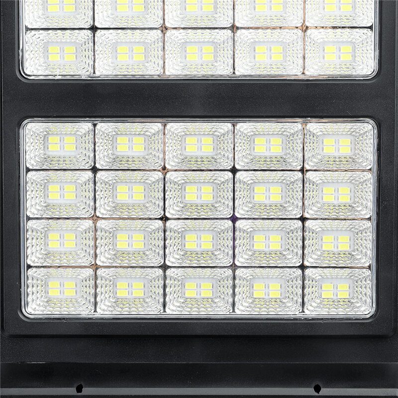 80/120/160 Led Napelemes Led Utcai Lámpa Pir Mozgásérzékelős Fali
