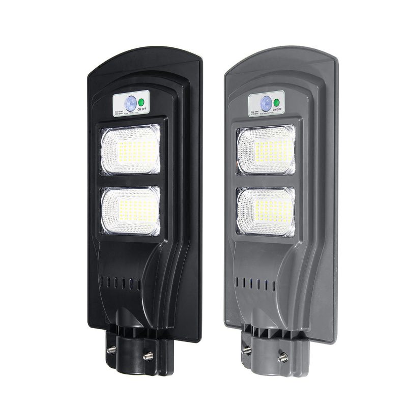 90 W-os Led-es Napelemes Wall Street Light Pir Motion Kültéri Kerti Lámpa