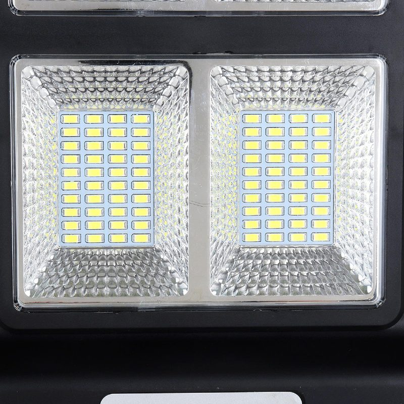 90 W-os Szuperfényes Vízálló Napelemes Utcai Világítás Led Parkoló Remotedusk To Dawn Pir Mozgásérzékelővel Kültéri Kereskedelmi Terület Út Kerti Udvar Világítása