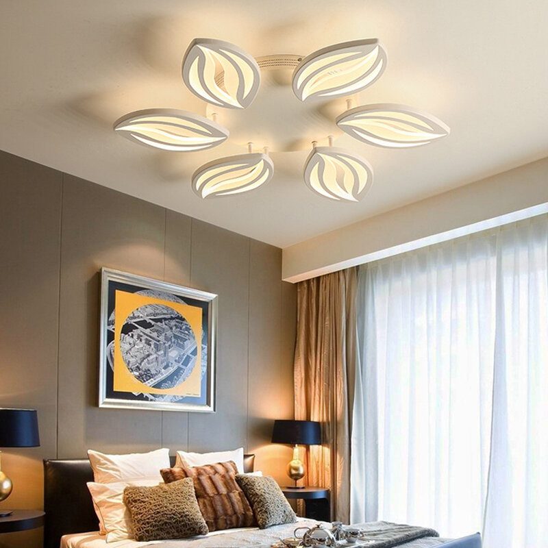 Ac110-220v 7200lm 660led Akril Mennyezeti Lámpa Távirányító Hálószoba Nappali