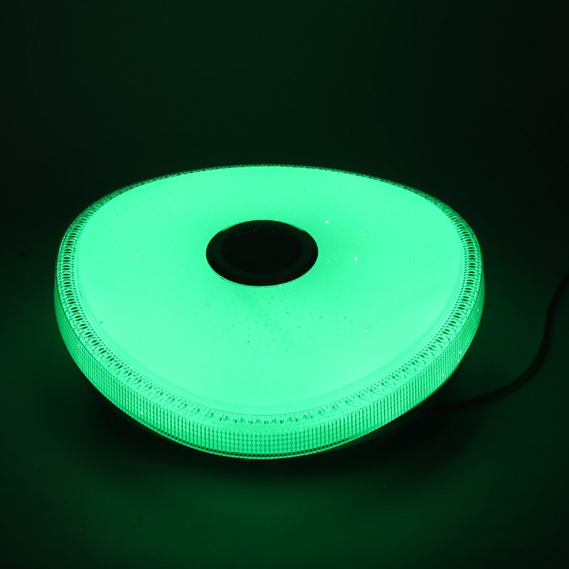 Ac110v-220v Smart Led Mennyezeti Lámpa Távirányítóval 14.96 Hüvelykes Lámpával Állítható App/bluetooth Home