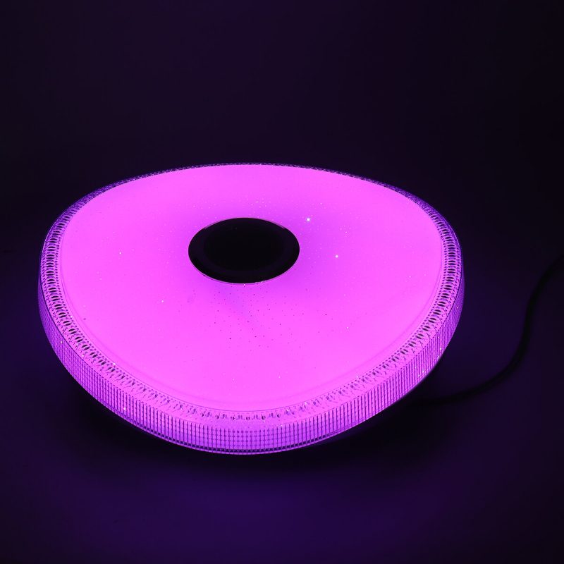 Ac110v-220v Smart Led Mennyezeti Lámpa Távirányítóval 14.96 Hüvelykes Lámpával Állítható App/bluetooth Home