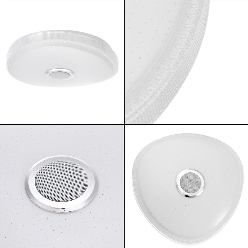 Ac110v-220v Smart Led Mennyezeti Lámpa Távirányítóval 14.96 Hüvelykes Lámpával Állítható App/bluetooth Home