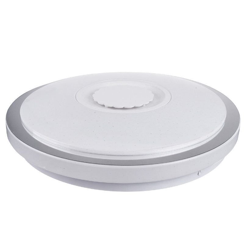 Ac220v/110-240v 38cm Led Rgb Zene Mennyezeti Lámpa Bluetooth App+távirányító Konyha Hálószoba Fürdőszoba