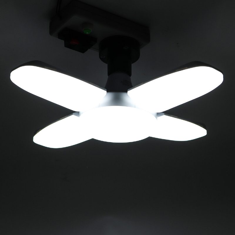Ac85-265v E27 60w Univerzális Deformálható Összecsukható Garázslámpa 235led Mennyezeti Állítható Bolti Izzó
